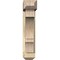 Ekena Millwork Balboa Craftsman Rough Sawn Bracket w/ Offset Brace, Douglas Fir, 6"W x 20"D x 28"H BKT0604X20X28BOA04RDF - alternate 2